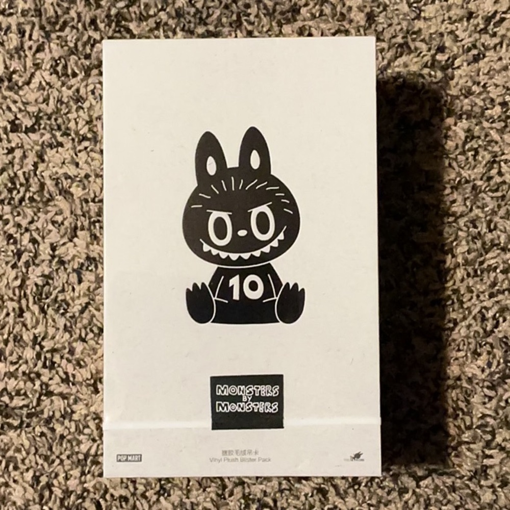Pop Mart Labubu The Monsters 10th Anniversary plush pendant